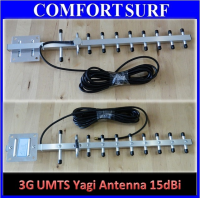 15dBi 3G HSDPA WCAMA 2100Mhz SMA Female Yagi Antenna Booster
